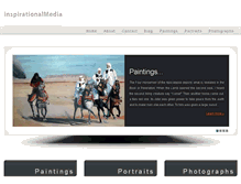 Tablet Screenshot of inspirationalmedia.com